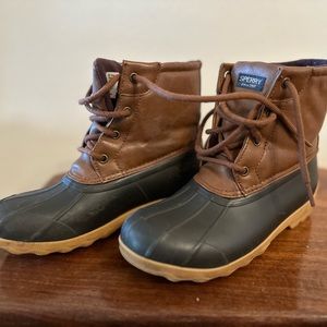 Sperry port boots kids 3M